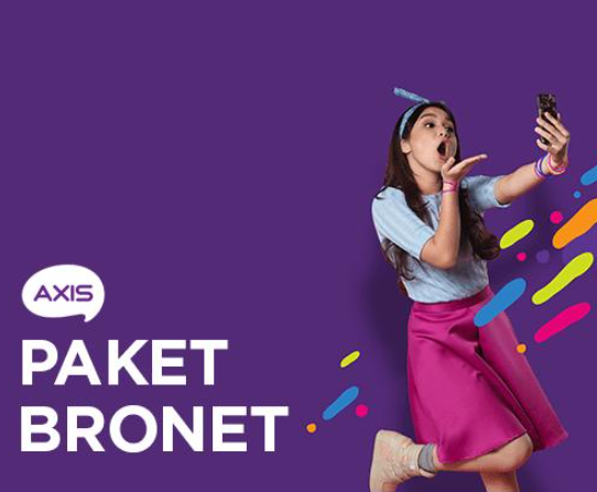 Paket Data AXIS - Bronet - BRONET 8 GB / 30 Hari